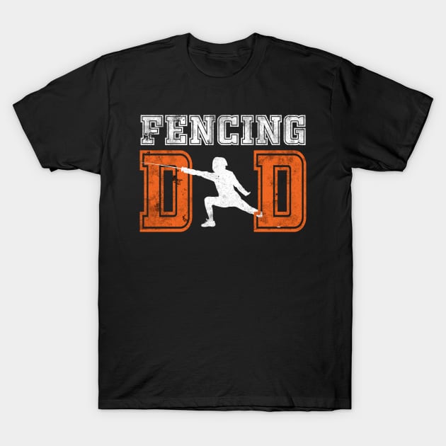 Fencing Dad T-Shirt by mazurprop